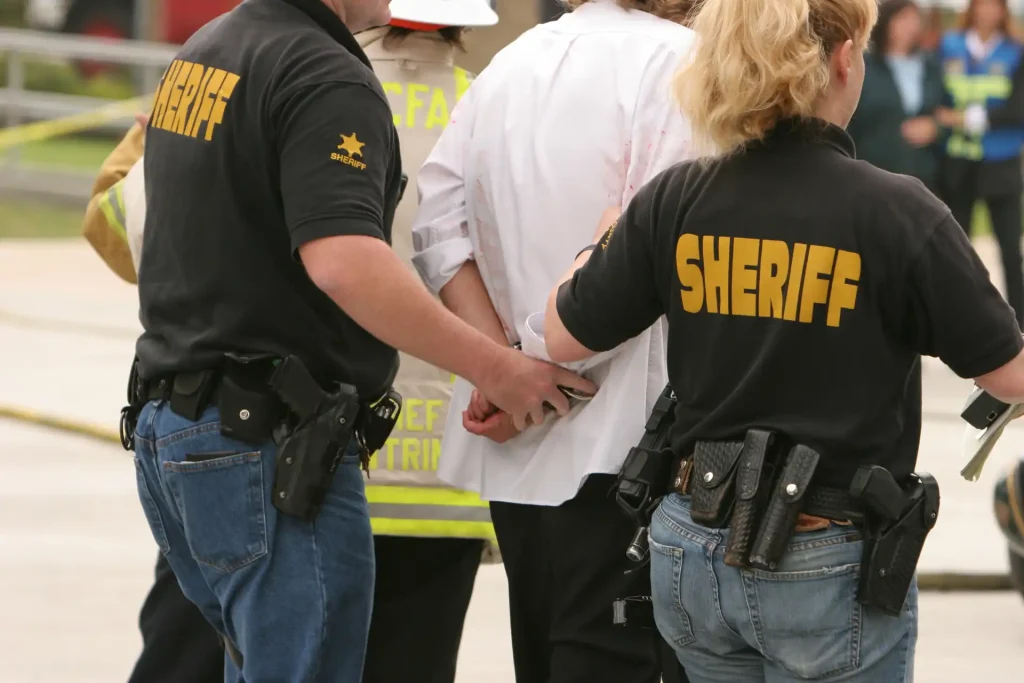 Man getting arrested in Colorado for their third DUI